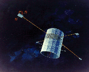 Clickable icon of the IMP-8 satellite